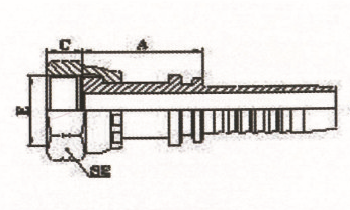 美制ORFS內(nèi)螺紋平面 ISO 12151-1-SAE J516